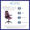 Flash Furniture Gaming Chair, Padded Arms, Pink CH-00095-PK-GG - alternate 9